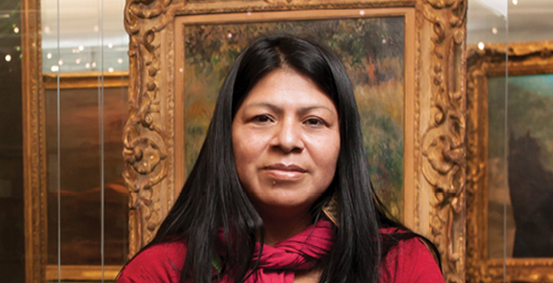 Photograph of Sandra Benites