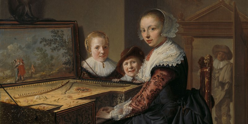 Woman Playing the Virginal, Jan Miense Molenaer, c. 1637
